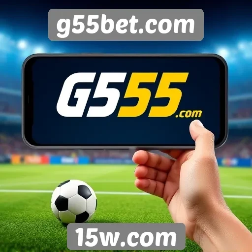 Plataforma g55bet.com é acessível em dispositivos móveis