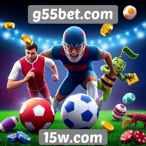 Variedade de jogos disponíveis no g55bet.com